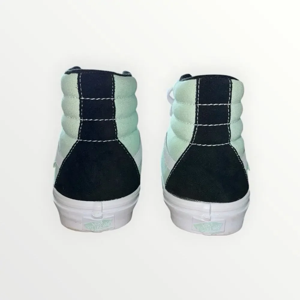 Vans Skate Sk8-Hi Mint Black Men’s 11.5 PopCush DURACAP VN0A5FCCM2T